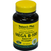 Natures Plus Mega B-100 mg S/R - 60 tabl.
