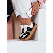 Sneakersy damskie na platformie NOXSTEP czarne Dstreet