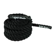 ACRAsport Vrv za dvigovanje uteži črna 9m x 38mm
