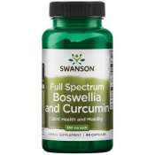 Swanson bosvelija polnega spektra s kurkuminom, 60 kapsul