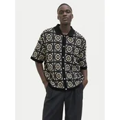 Jack & Jones Srajca Cartagena 12278724 Črna Loose Fit