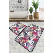 Lessentiel Maison Set 2 prostirke za kupatilo Šareni