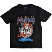 Def Leppard Pyro World Tour Black XL Majica