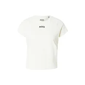 BOSS Majica Elogofit2 boja pijeska / crna