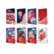 Sveska A5 Lux Kocka Crvena Zvezda