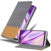 Cadorabo Cadorabo Case, združljiv z Meizu v svetlo sivo rjavi barvi - zaščitni pokrov z magnetnim zapiranjem, stoječo funkcijo in režo za kartico, (20566418)