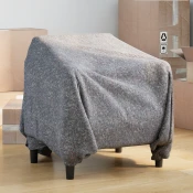 Pokrivaci za selidbu 25 pcs Siva 150 x 200 cm tkanina