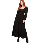 Ženska obleka KILLSTAR - Gretchens Hollow - Black - KSRA014270