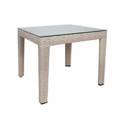 Homestar Stranska mizica 50x50x45 cm bež