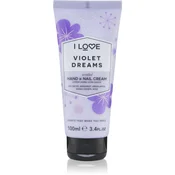 I Love Violet Dreams krema za roke 100 ml