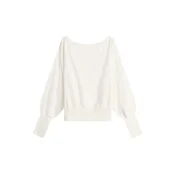 Bershka Pulover volneno bela