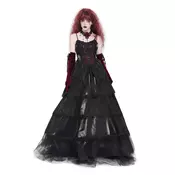 Ženska obleka DEVIL FASHION - Floral - SKT243