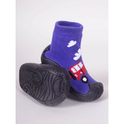 Yoclub Kidss Baby Boys Anti-Skid Socks With Rubber Sole P2