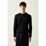 Emporio Armani pulover moški s svilo