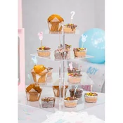 Chaks Stojalo za piškote Candy Bar kvadratno - 4 nivoji