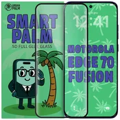 5D kaljeno steklo s polnim lepilom za pametno dlan za Motorola Edge 70 Fusion