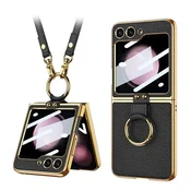 Futrola gold edge za samsung f741b galaxy z flip 6 5g crna (gkk case) ( F116928 )