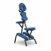 Physa Prenosni, zložljivi tattoo masažni stol Montpellier Blue, do 130 kg, moder, (21135082)