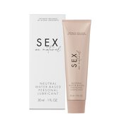 Bijoux Indiscrets Sex Au Naturel Natural Water-Based Personal Lubricant 30ml