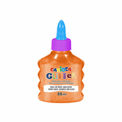 Bleščeče tekoče neon oranžno lepilo 88ml - Carioca