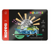 Kores Trikotne barvice Kolores Izbor - 50 barv