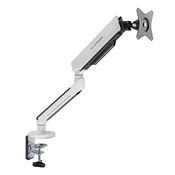 Nosilec za monitor ULTRADESK OFFSHOOT Single - bel, 17–32, 9 kg, VESA 75x75/100x100