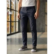 Sinsay - Pamucne slim chino pantalone - mornarsko