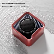 Edifier Bluetooth zvucnik Halo Nano, TWS, Crveni