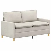 Vidaxl Kavč Krem 156 x 81 x 87,5 cm Poliester