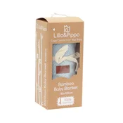Lillo&Pippo cebe bambus 80x100cm, plava