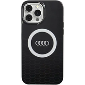 Audi IML Big Logo MagSafe Case iPhone 13 Pro 6.1 black hardcase AU-IMLMIP13P-Q5/D2-BK (AU-IMLMIP13P-Q5/D2-BK)