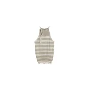 Scalpers Top z naramnicami chamois / naravno bela