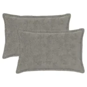 vidaXL Prevleka za blazino 2 kos HOUTEN Svetlo siva 30 x 50 cm