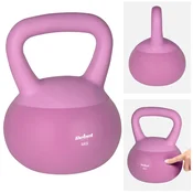 REBEL ACTIVE Meka vinilna girja Soft Kettlebell rusko zvono 6kg RBA-2333-06