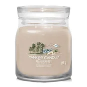 Yankee Candle Svíčka Signature střední, Seaside Woods, Přímořská dřeva, 368 g