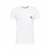 Pamucna majica Calvin Klein Jeans za muškarce, boja: bijela, s tiskom, J30J320936