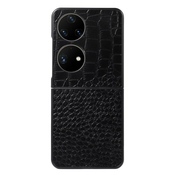 Trden ovitek Croc za Huawei P50 Pocket - črn