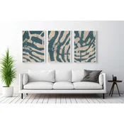 WALLXPERT Dekorativna uramljena MDF slika (3 komada) Mp3 00111 50 x 70