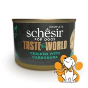 Schesir Dog Taste The World Chicken With Carbonara 150g, Vlažna Hrana Za Pse