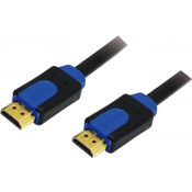 LogiLink LogiLink HDMI Priključni kabel [1x Moški konektor HDMI - 1x Moški konektor HDMI] 15 m Črna