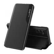 Elegantna knjigovska torbica View Case za Samsung Galaxy S24 Plus - Črna KP30074