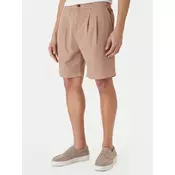 Nautica Kratke hlače iz tkanine Rava NCC03970 Bež Relaxed Fit