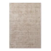 Bež ročno tkana viskozna preproga 80x150 cm Noemi – Vikosa