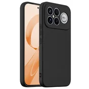 GS Ovitek za Xiaomi Poco F8 Ultra, Silikonski Lite, za MagSafe, črn