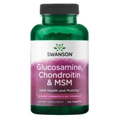 Glukozamin, hondroitin in MSM, 750 mg - 120 tabs