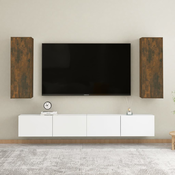 TV ormarici 2 kom boja hrasta 30,5x30x90 cm konstruirano drvo