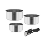shumee Set loncev s snemljivim ročajem TEESA COOK EXPERT SINGLE HAND