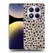 Silikonski prozorni ovitek za Xiaomi Redmi Note 14 Pro 5G - Dots