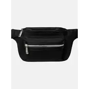Calvin Klein Torbica za okrog pasu  črna