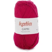 Katia Capri 82129 Dark Fuchsia Pletilna preja